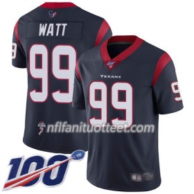 Miesten Houston Texans NFL Pelipaita J.J. Watt 99 Nike Navy Sininen 100th